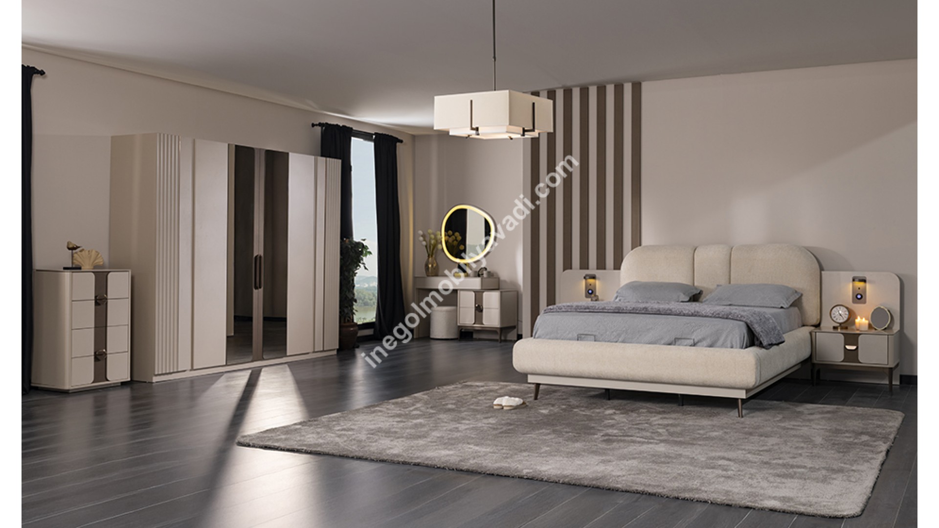 İnci Yatak Odası Takımı 